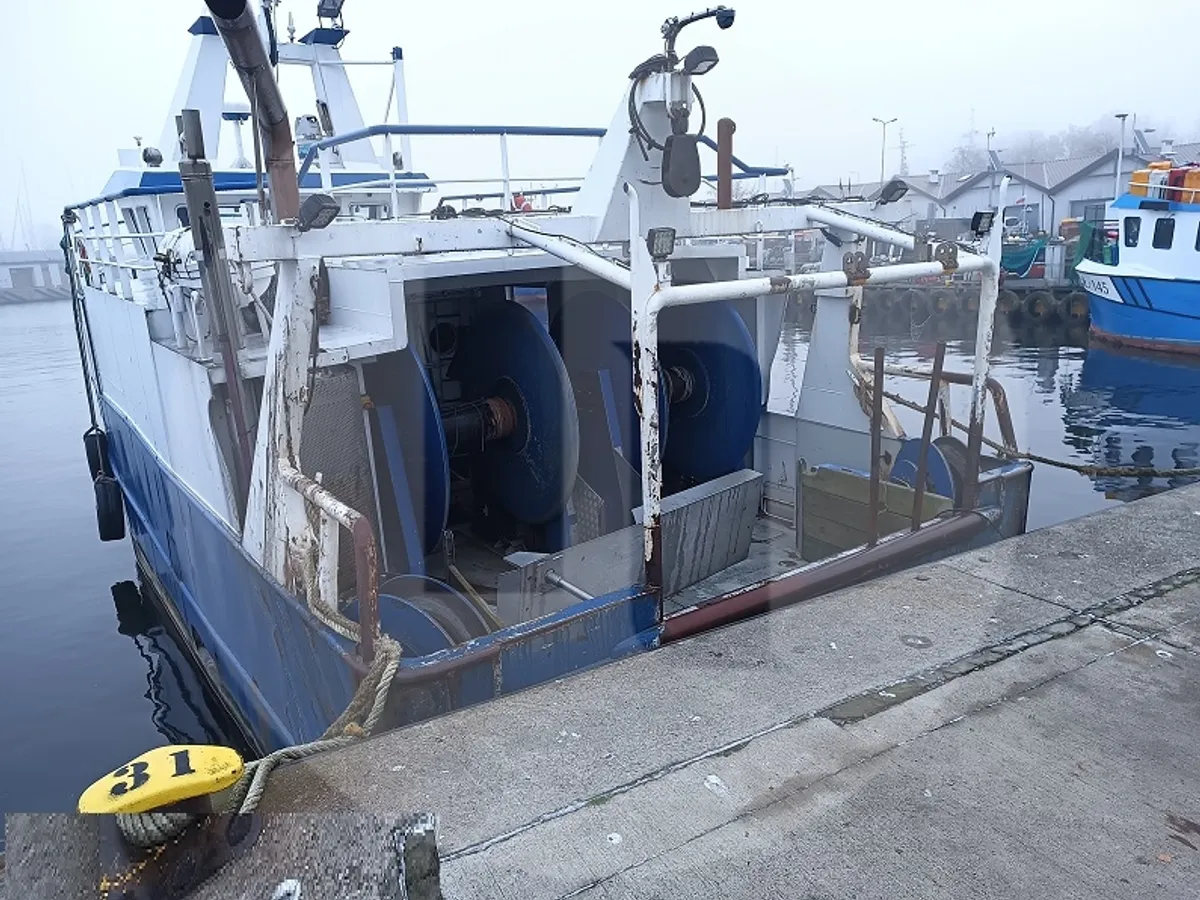 Levende fiskebåt til salgs