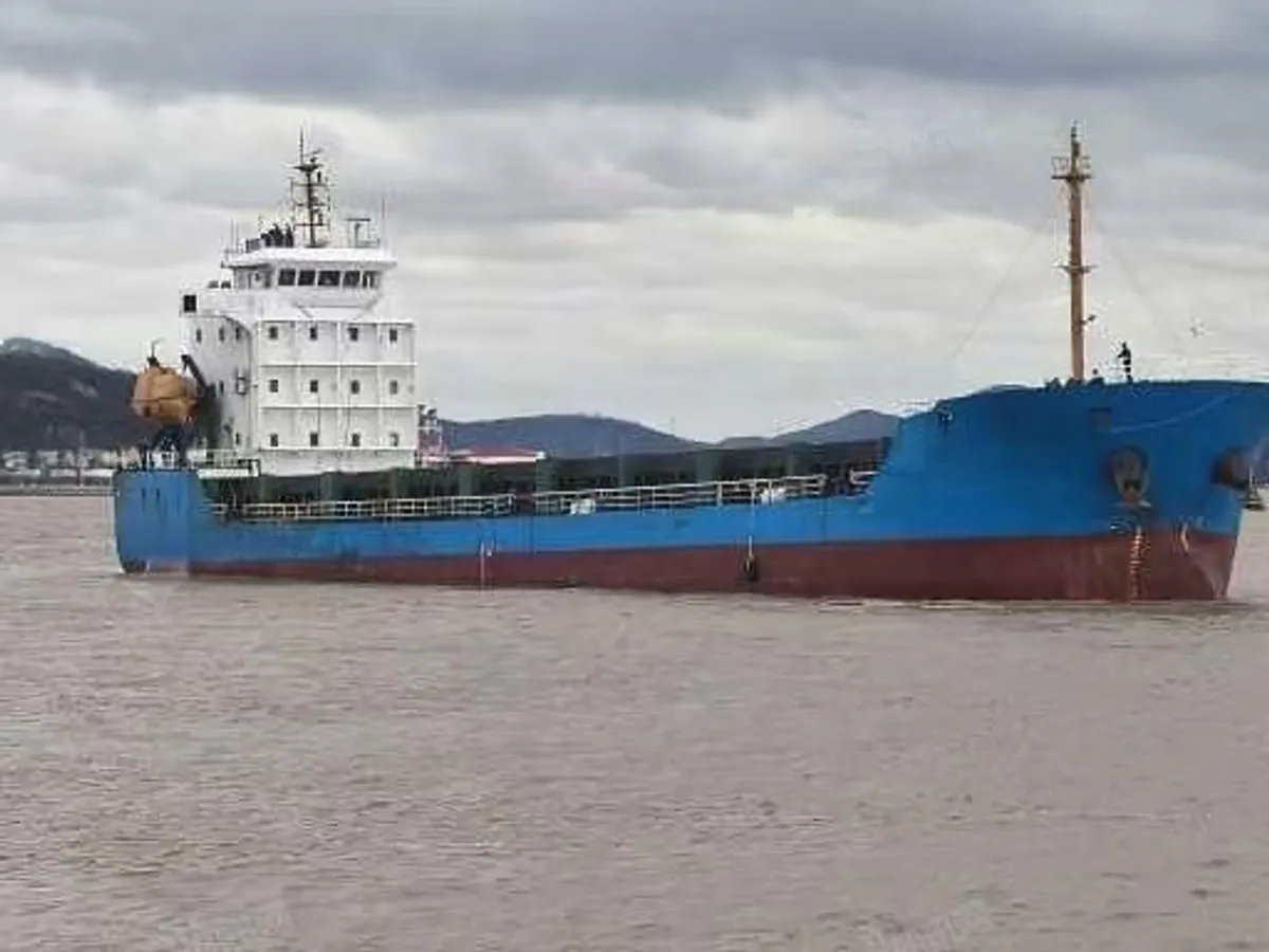 Containerskip til salgs