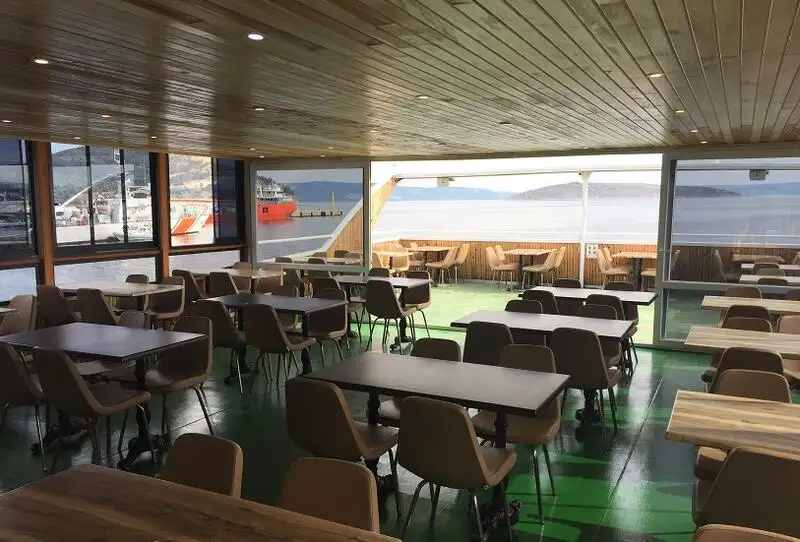 Restaurantfartøy til salgs