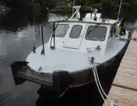 Mannskapsbåt til salgs