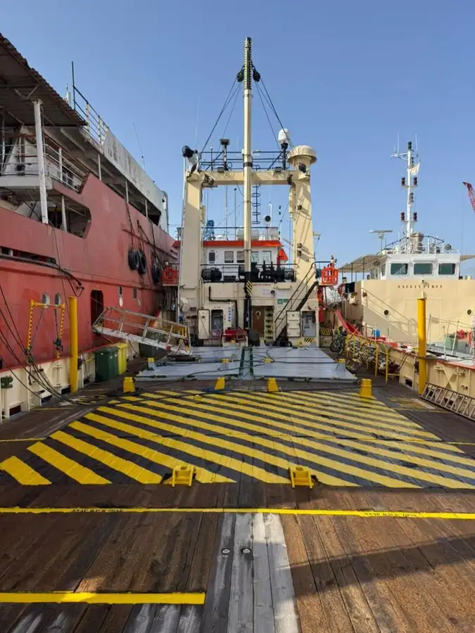 Containerskip til salgs
