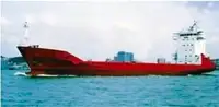 Containerskip til salgs