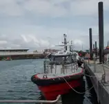 Patruljebåt til salgs