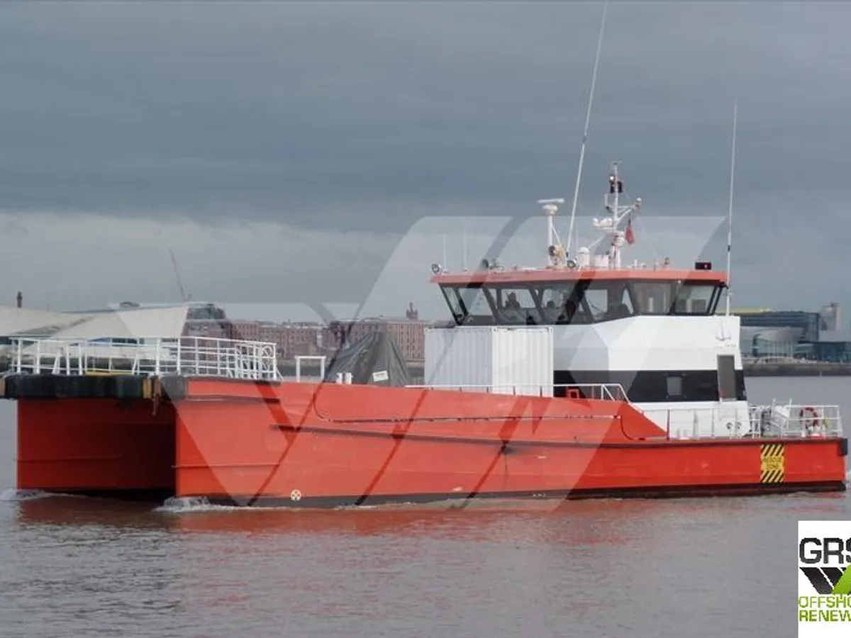Servicefartøy for vindparker til salgs