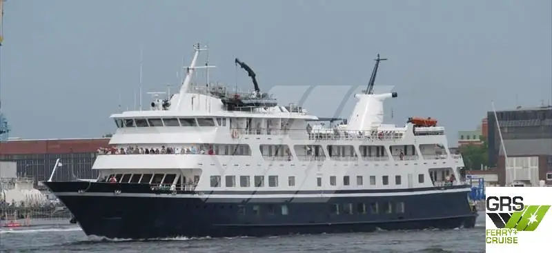 Cruiseskip til salgs