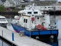 Patruljebåt til salgs