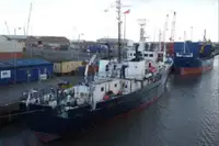 Oppmålingsfartøy til salgs