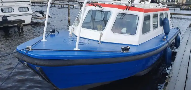 Patruljebåt til salgs