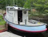 Slepebåt til salgs