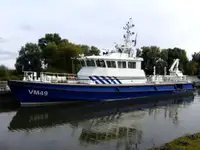 Patruljebåt til salgs