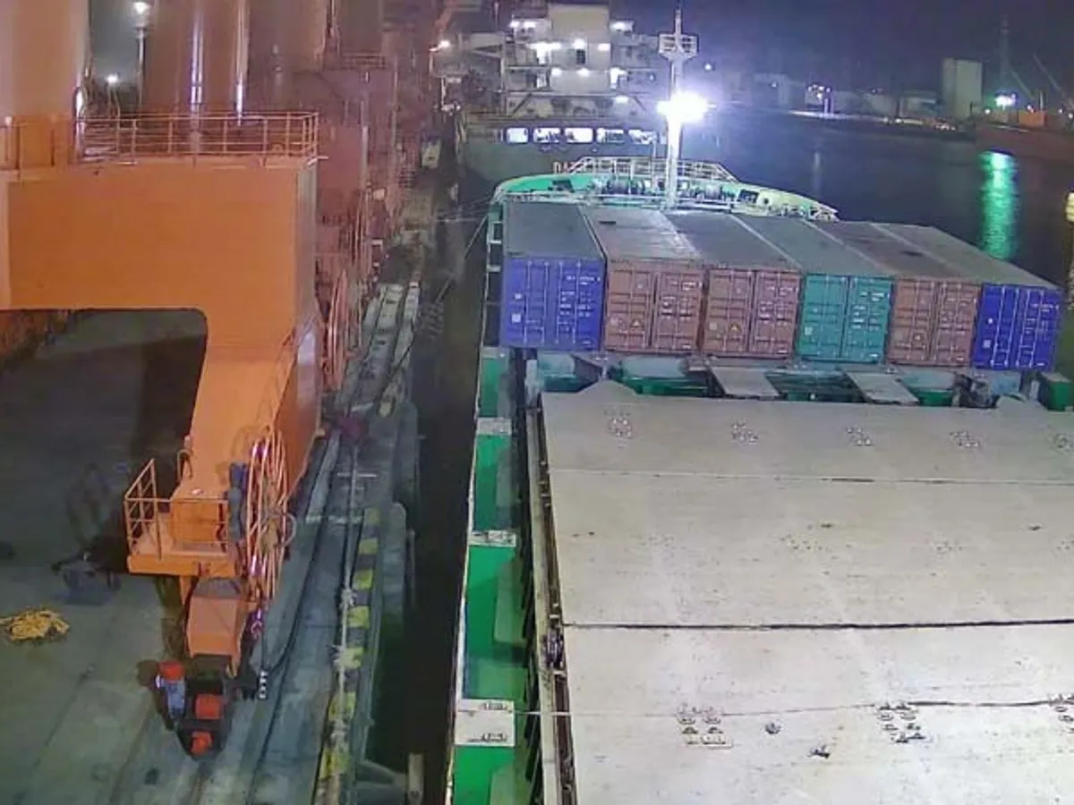 Containerskip til salgs