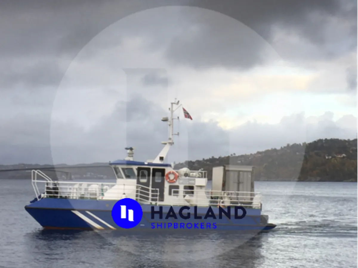Arbeidsbåter til salgs