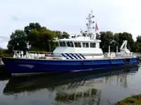 Patruljebåt til salgs
