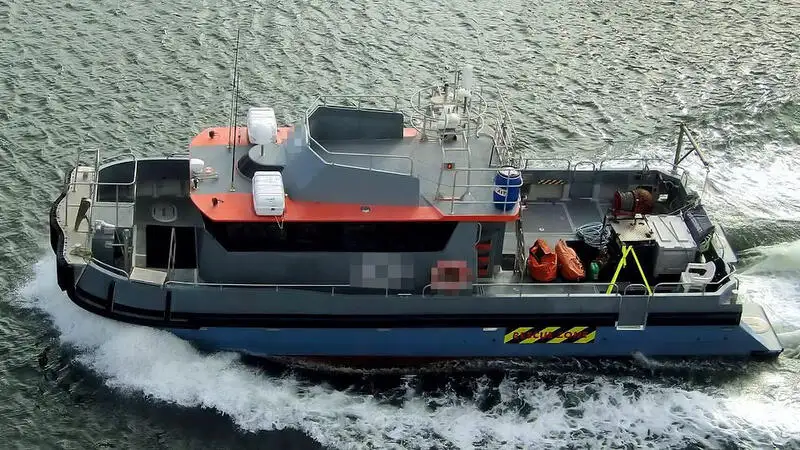 Containerskip til salgs