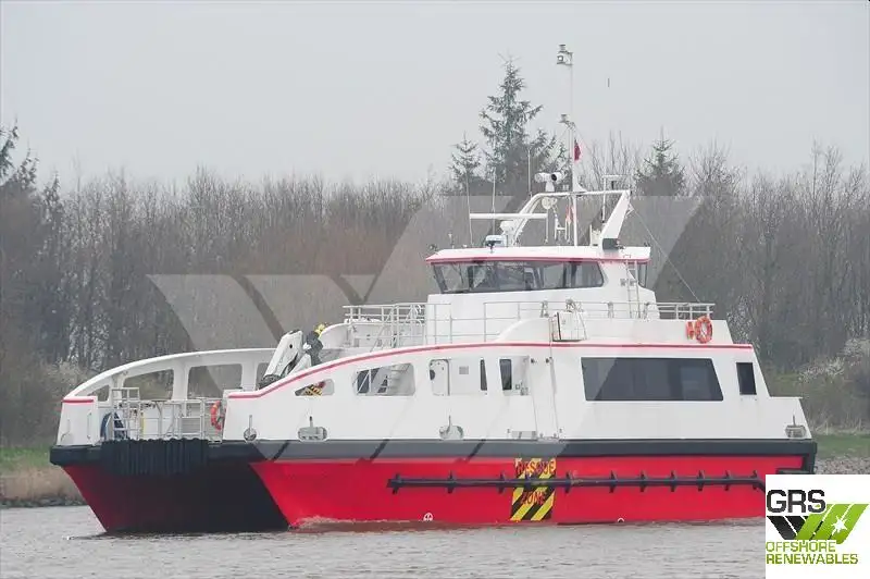Servicefartøy for vindparker til salgs