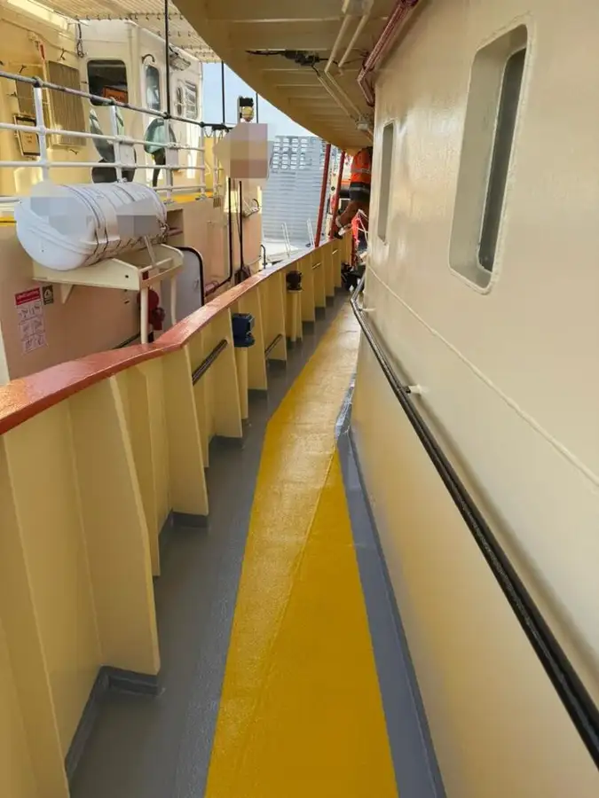 Containerskip til salgs
