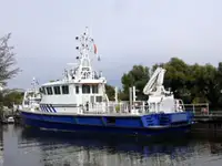 Patruljebåt til salgs