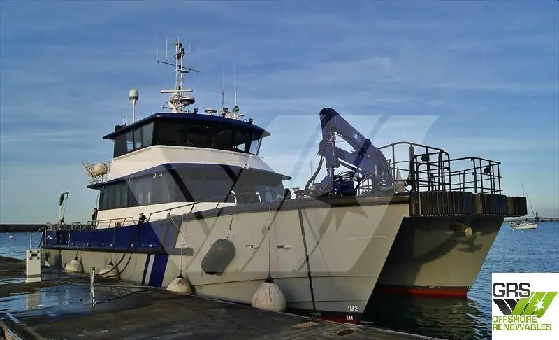 Servicefartøy for vindparker til salgs