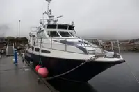 Patruljebåt til salgs