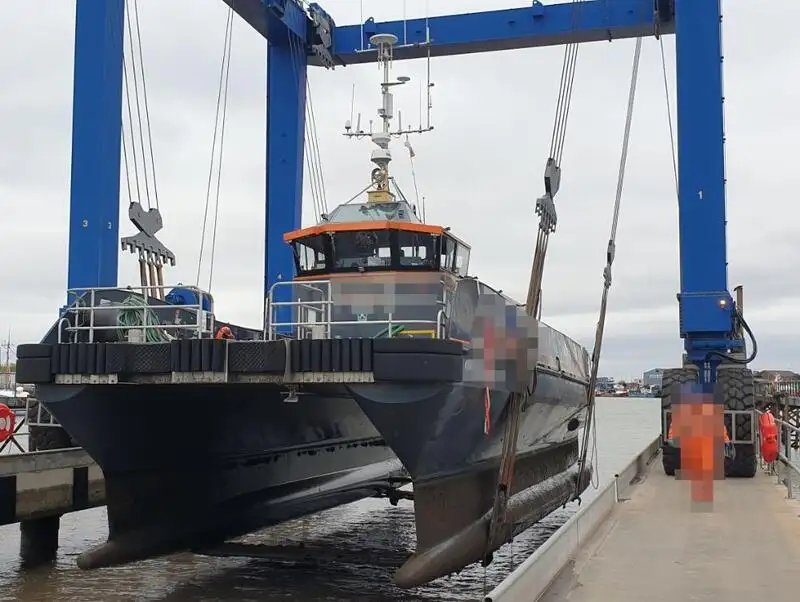 Servicefartøy for vindparker til salgs