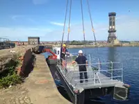 Containerskip til salgs