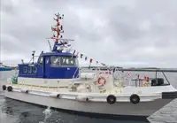 Mannskapsbåt til salgs