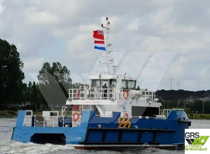 Servicefartøy for vindparker til salgs