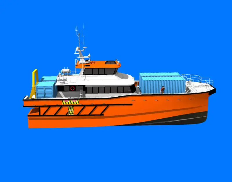 Containerskip til salgs