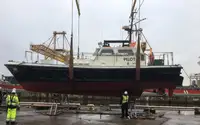 Pilotbåt til salgs