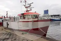 Levende fiskebåt til salgs