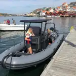 Stivt oppblåsbart fartøy til salgs