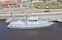 Patruljebåt til salgs