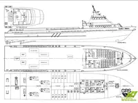 Wind farm service vessel til salgs