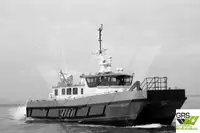 Wind farm service vessel til salgs