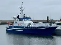 Patruljebåt til salgs