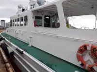 Patruljebåt til salgs