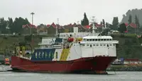 Containerskip til salgs
