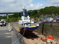 Containerskip til salgs