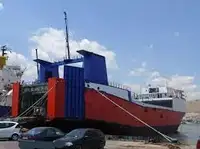 Containerskip til salgs