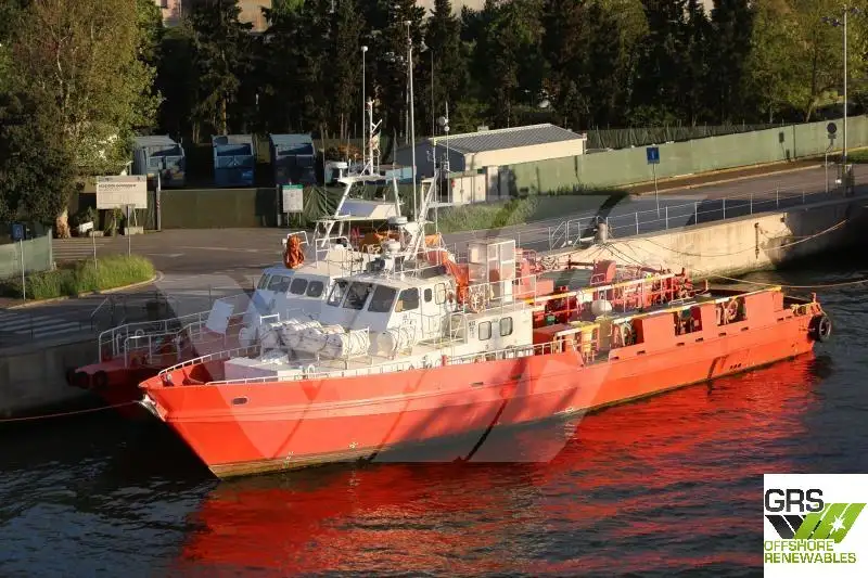 Wind farm service vessel til salgs
