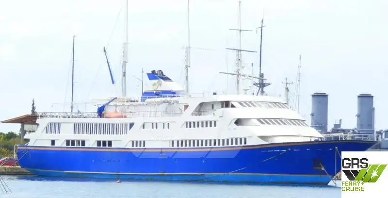 Cruiseskip til salgs