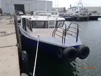 Mannskapsbåt til salgs