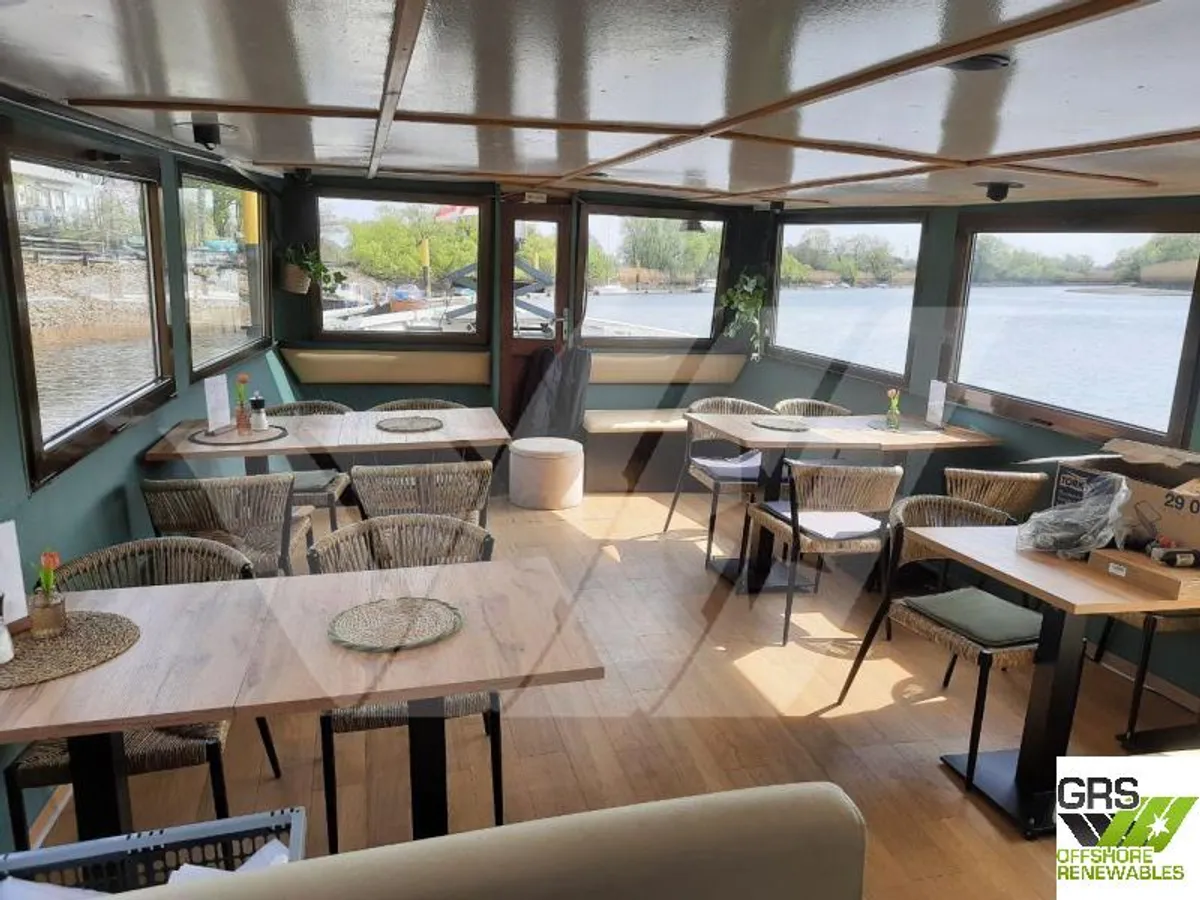 Restaurantfartøy til salgs