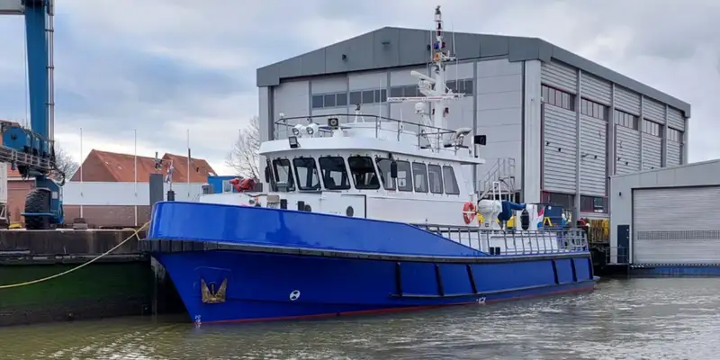 Patruljebåt til salgs