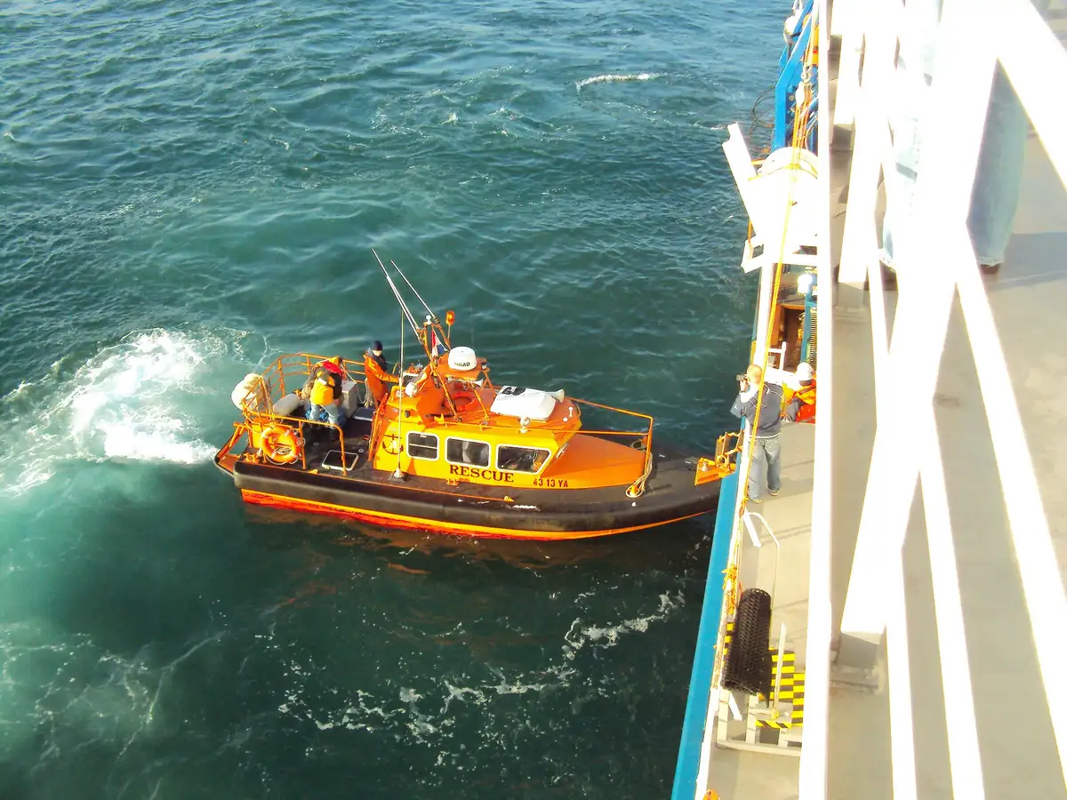 Containerskip til salgs