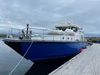 Patruljebåt til salgs