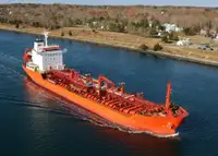 Oil/Chemical tanker til salgs