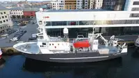 Containerskip til salgs