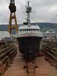 Containerskip til salgs