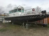 Mannskapsbåt til salgs
